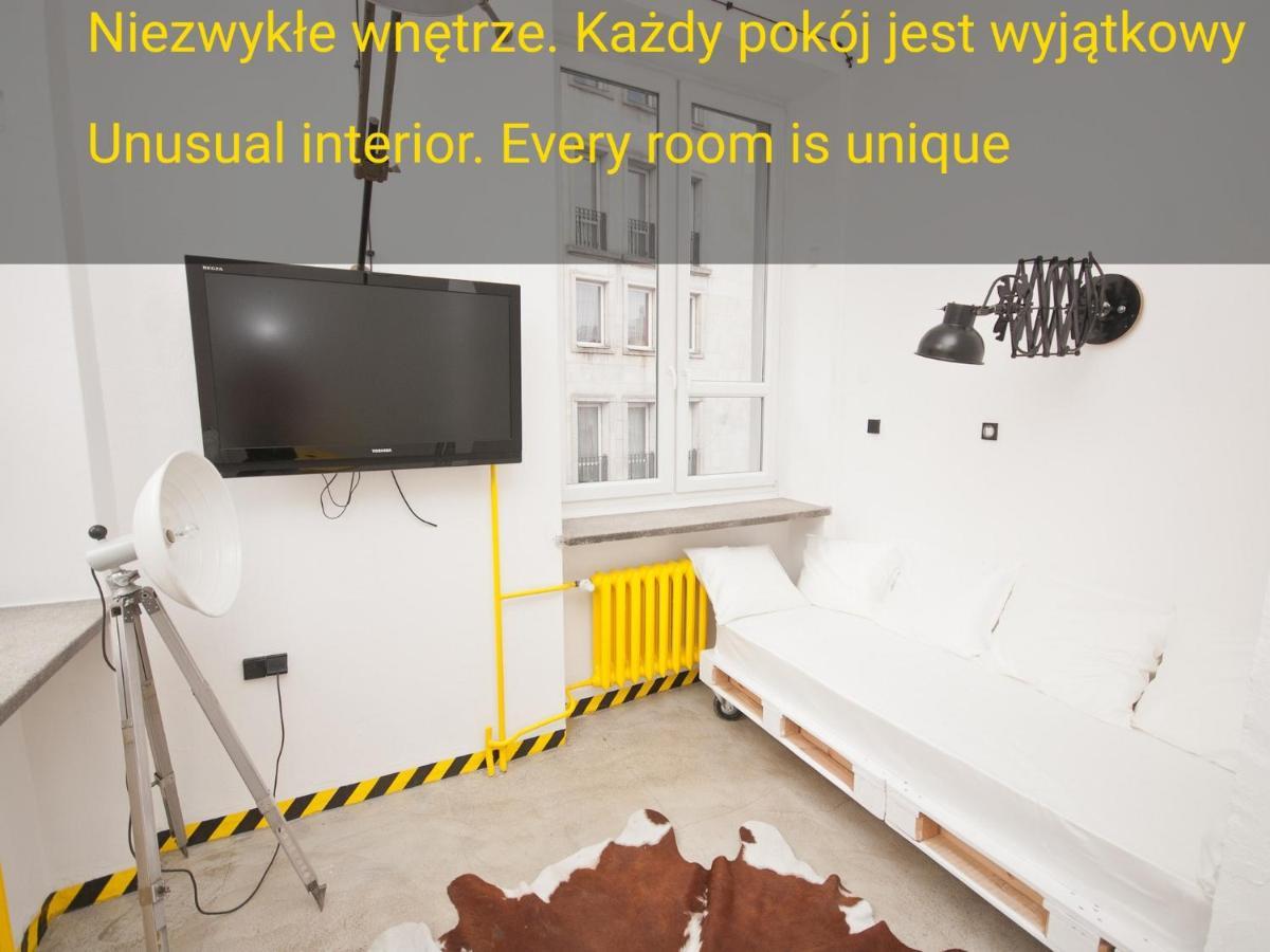 Ferienwohnung Loft Lot Pszczoly Warschau Exterior foto