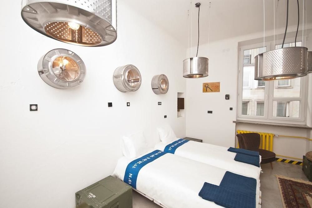 Ferienwohnung Loft Lot Pszczoly Warschau Exterior foto